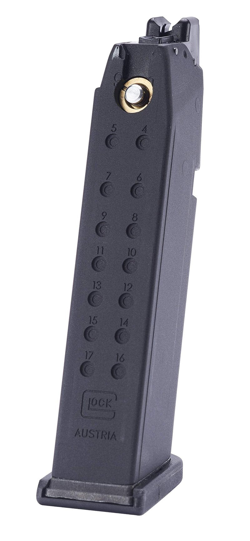 Elite Force GLOCK 17 Gen4 6mm BB Pistol Airsoft Gun Magazine, Fits GBB GLOCK 17 Gen4, 20-Round
