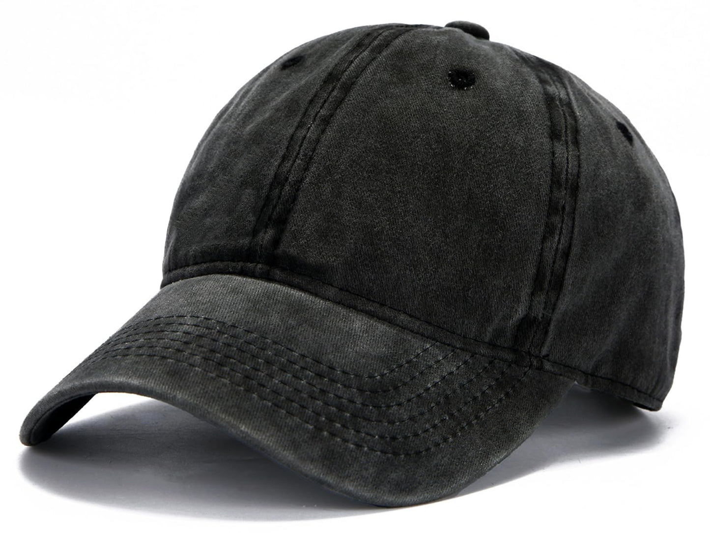 Edoneery Men Women Baseball Cap-Low Profile Adjustable Washed Cotton Golf Dad Hat