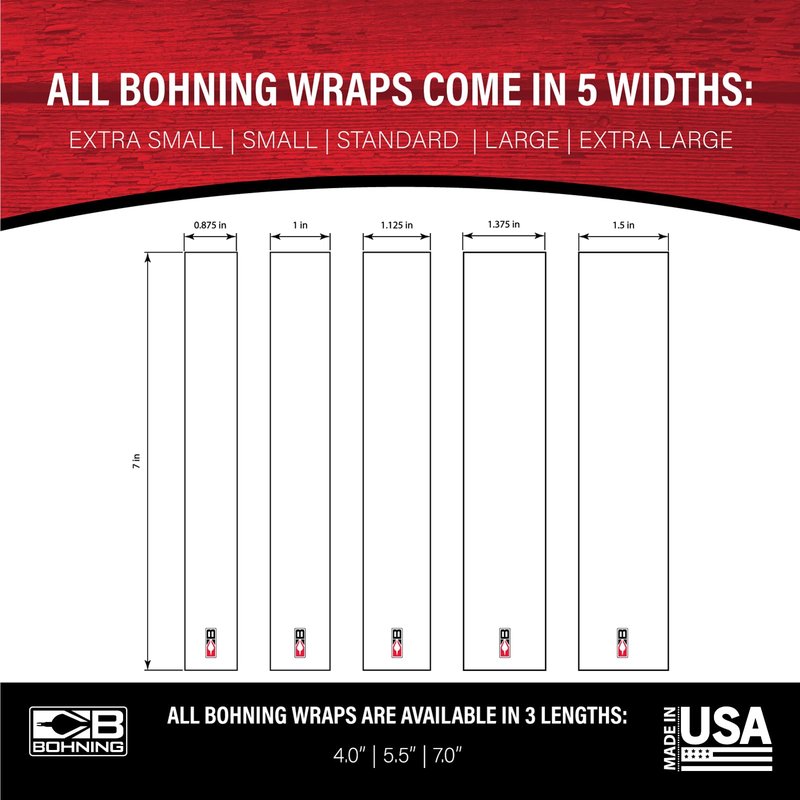 Bohning 7" Solid Arrow Wraps, Standard, Reflective