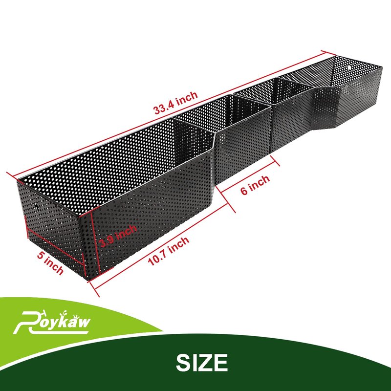 Roykaw Golf Cart Front Inner Basket Dash Storage/Tray Organizer Rack Compatible with Yamaha G29/Drive/Drive 2 G&E Golf Cart,Upgrade Larger Compartments & More Sturdy and Durable, Easy Installation