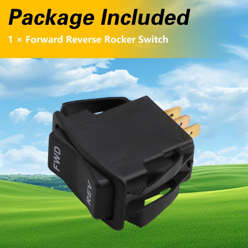 KPALAG Forward Reverse Rocker Switch Compatible with EZGO TXT PDS Electric 2003-up, Electric TXT 2-Current, 4/6-Passenger Shuttle, ST Express, ST Sport Replace#: 74323-G01