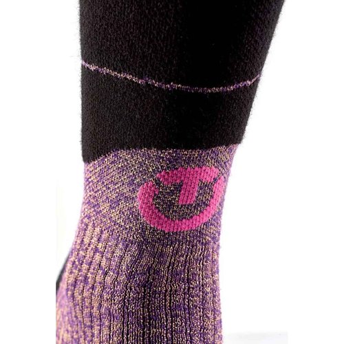 Therm-ic Women's Ski Socks - Ski Merino Reflector Quick Drying Moisture-Wicking Winter Sports Insulated Knee Height Socks, 41-42