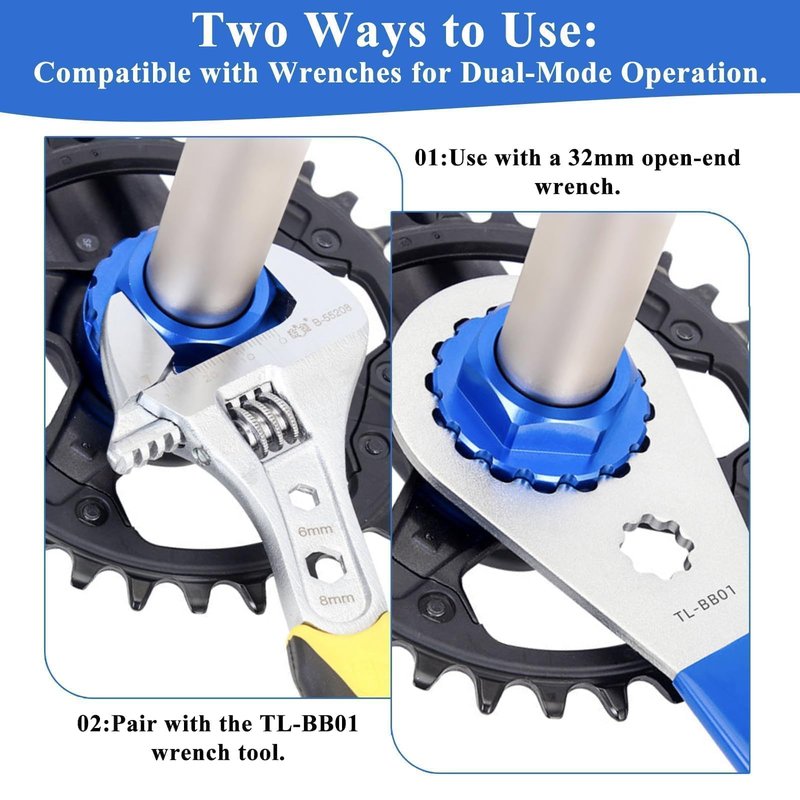 Slynxr Bike Crank Removal Tool Chainring Tool Direct Mount Chainring Bolt Tool Centerlock Removal Tool for Shimano M7100/M8100/M9100/M9120 12-Speed Bike Crankset Removal Tool