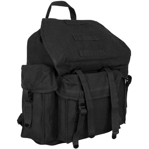Fox Outdoor Products NATO Style Rucksack, Black, 19 x 12-Inch