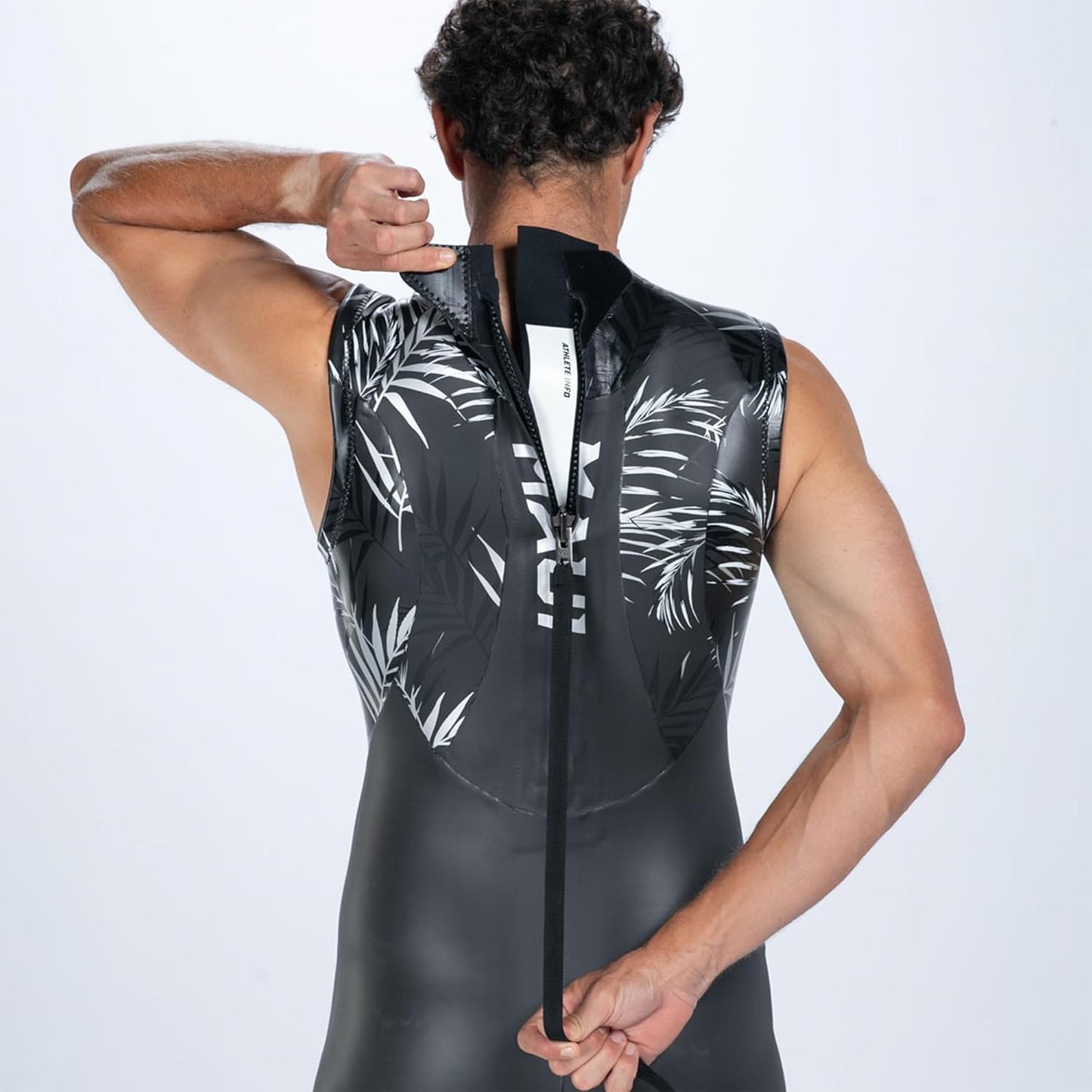 Zoot Men's Maui Sleeveless Wetsuit - Neoskin Neoprene Buoyancy Suit for Open Water Swimming & Triathlons