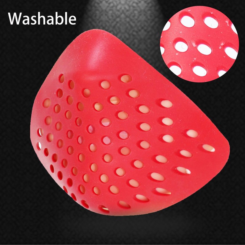 2 Pack 3D Face Shell Inner Bracket for Comfortable Mask Wearing - Silicone Faceshell for Men - Cosplay Props Lower Half Face Mask for Airsoft, Paintball, Spider Costume
