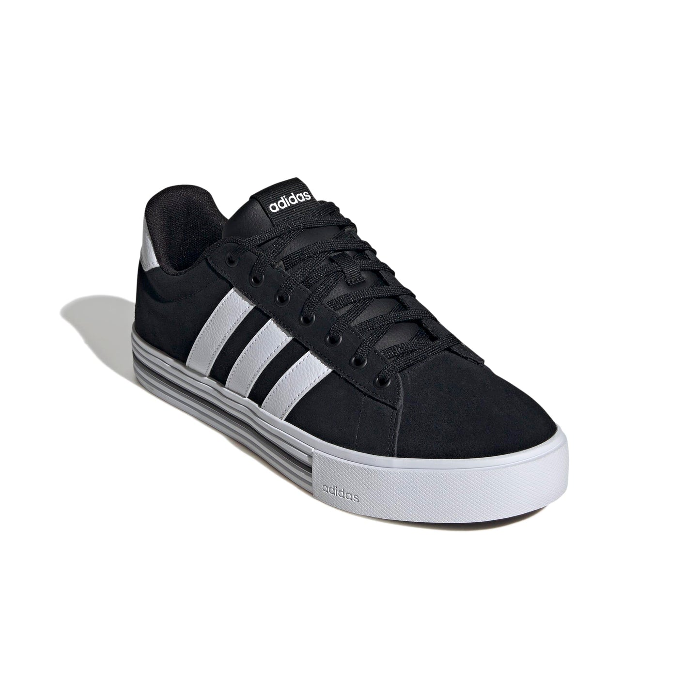 adidas Men's Daily 4.0, Black/White/White, 7