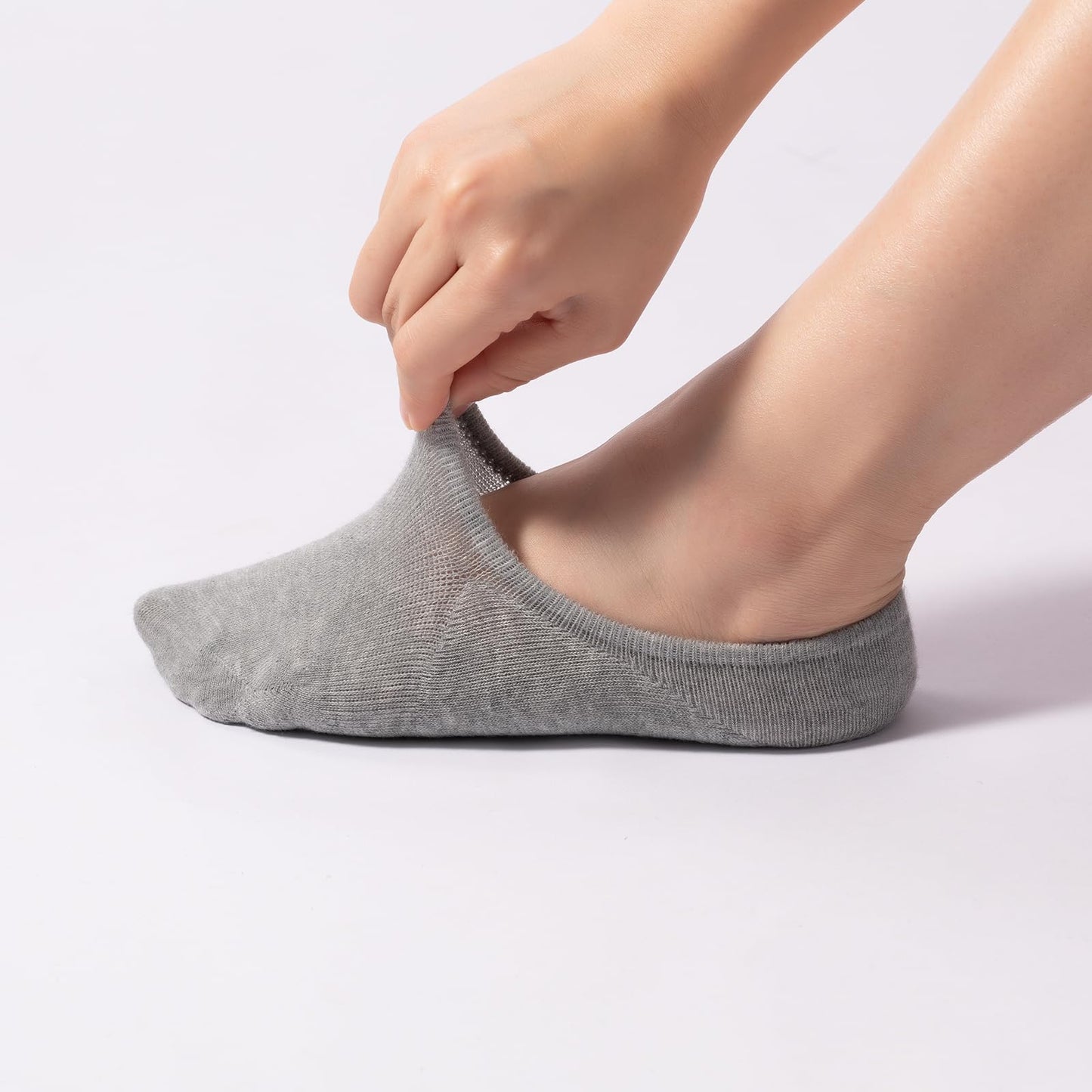IDEGG No Show Socks Women & Men Low Cut Ankle Short Anti-slid Athletic Running Casual Invisible Liner Socks