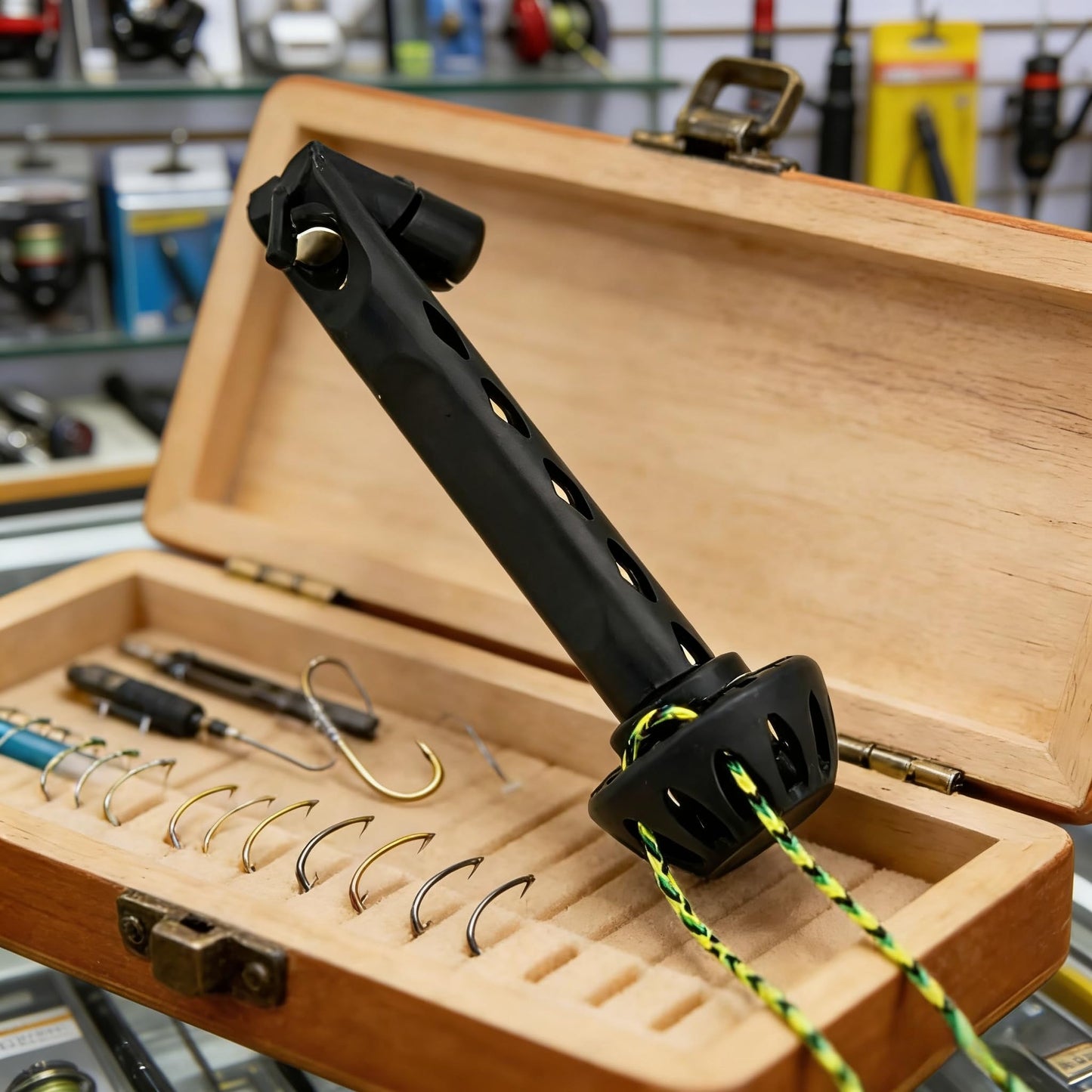 Fly Roost Magnetic Fly Threader, Magnetic Fly Threader, Fly Roost 2.0 Magnetic Rigging Tool, Universal Knot Helper Knot Assist for Threading Hooks, Fishing Accessory to Easily Rig Small Flies.