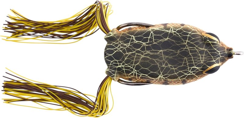 Berkley Hollow Body Frog Fishing Bait - Realistic Design for Bass Fishing | 3" Green Color