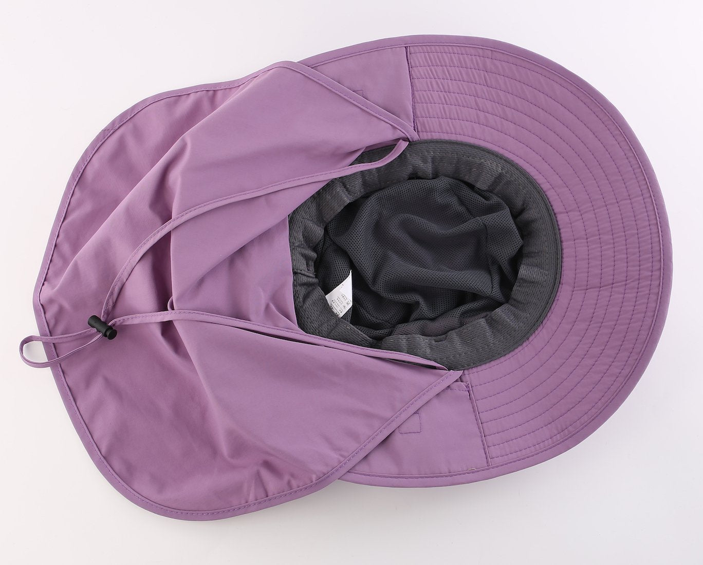Home Prefer Womens UPF50+ Sun Protection Hat for Fishing Cycling Boating Hiking Gardening Mesh Sun Hat Purple