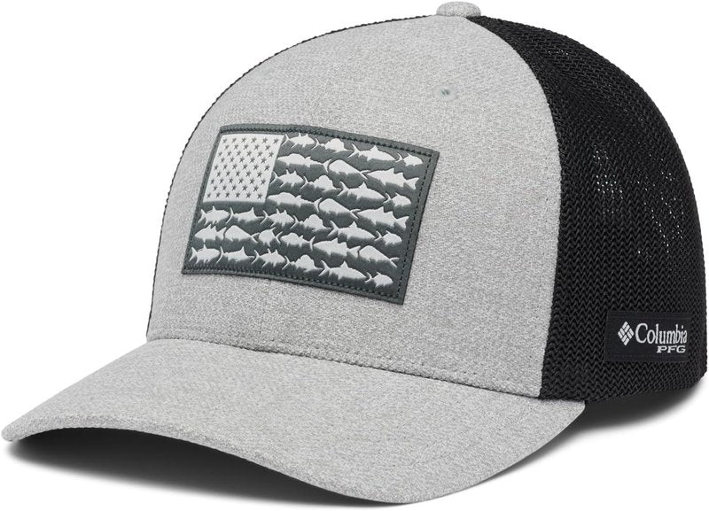Columbia PFG Logo Mesh Ball Cap - Unisex Fishing Hat | Adjustable Fit