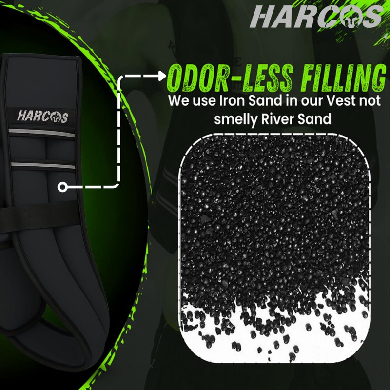Harocs Weighted Vest for Men and Women - 6lbs with Adjustable Strap Training Vest for Running, CrossFit, and Workouts breathable & durable