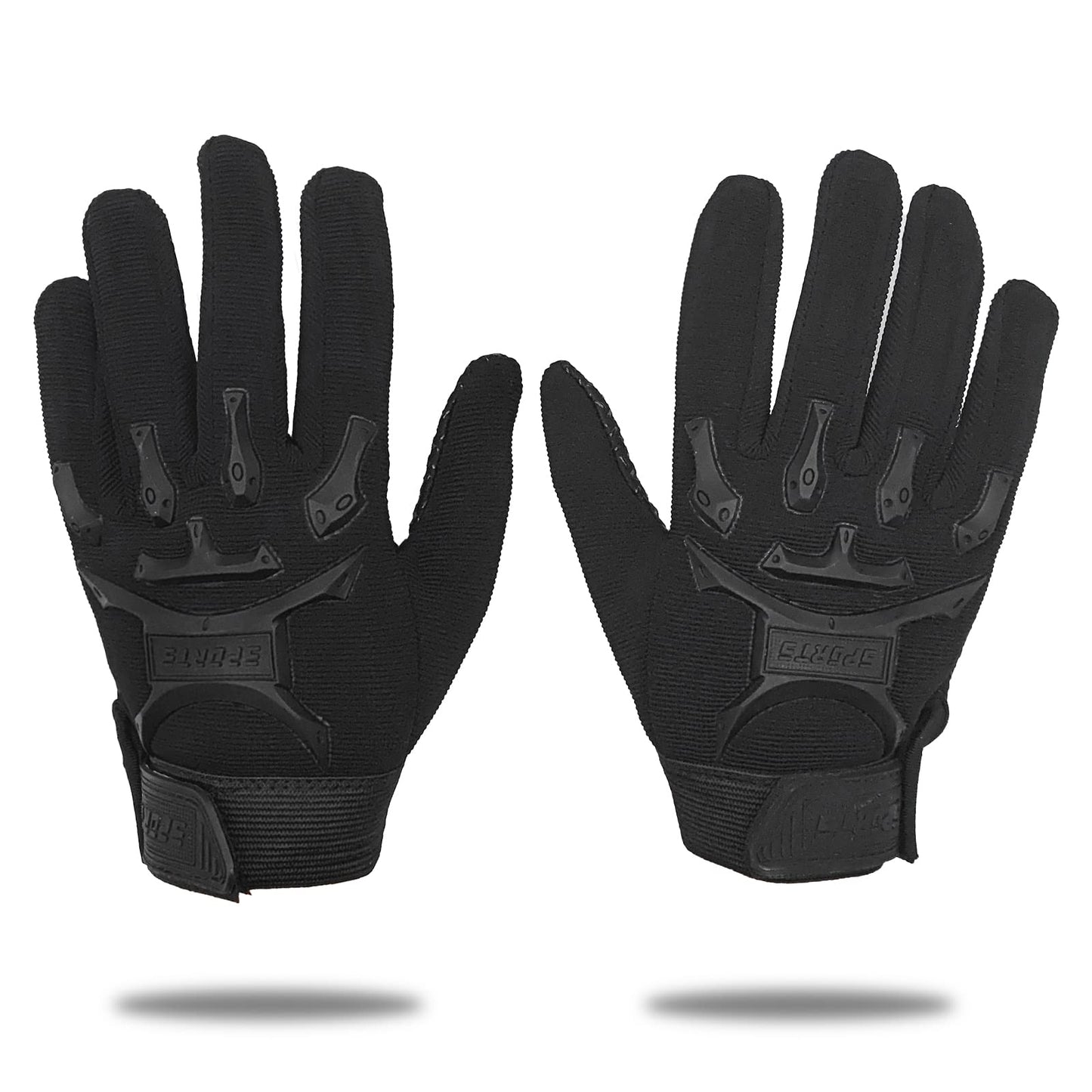 Long Keeper Kids Cycling Tactical Gloves – Boys Sport Climbing Fishing Gloves Anti Slip Full Finger Gloves