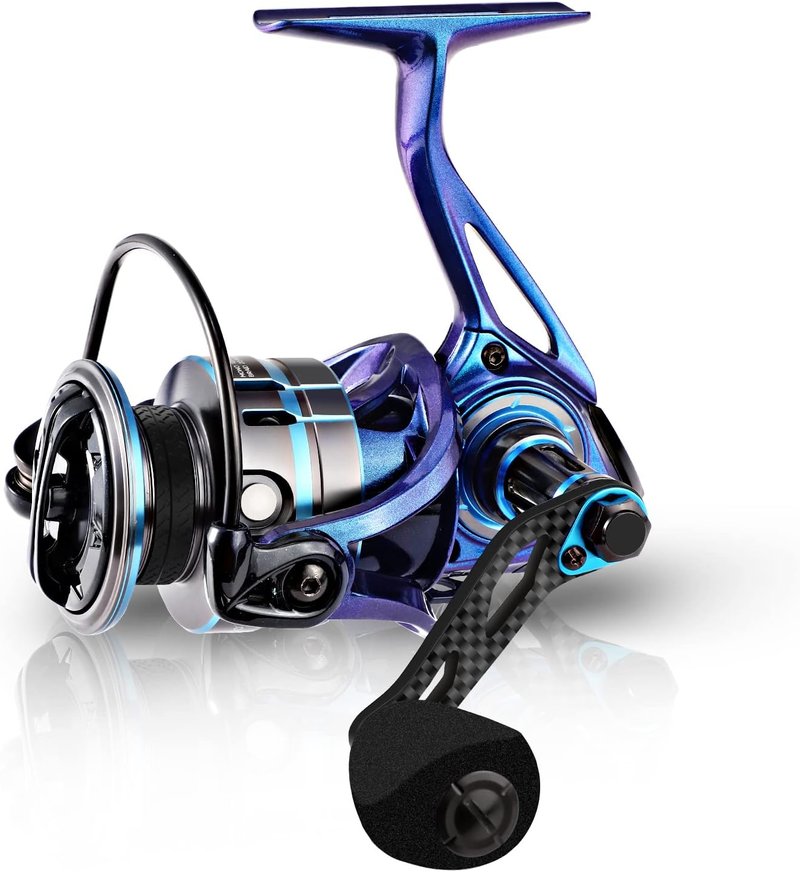 Cadence Primo Fishing Reel - Ultralight Spinning Reel with Magnesium Frame | 36 LBs Max Drag, 6.2:1 Gear Ratio