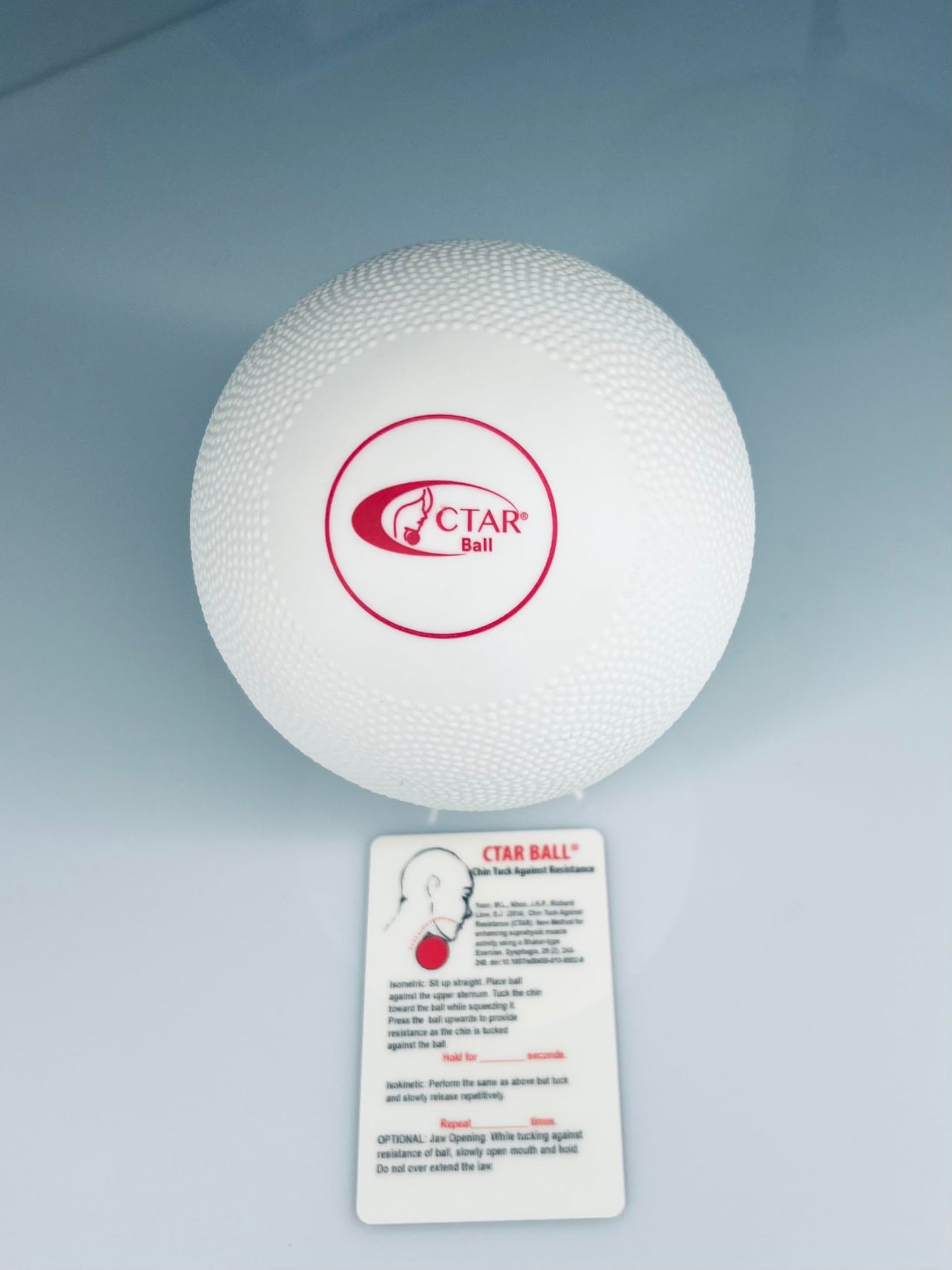 TheraSIP CTAR Ball® Chin Tuck Against Resistance 2nd Generation SmarterFIT