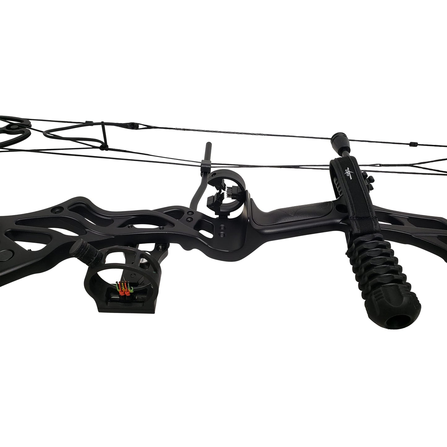 Southland Archery Supply Outrage 70 Lbs Hunting Compound Bow Package (Black, Starter Package, Right Hand - Draw with Right Hand)