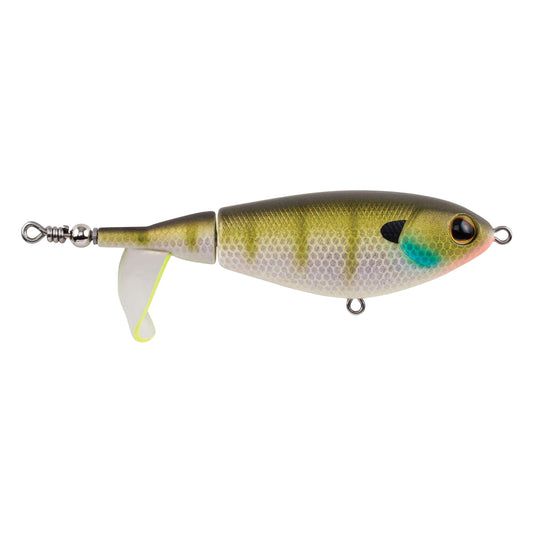 Berkley Choppo Topwater Fishing Lure, Sexy Back, Size 105, Cupped Propeller Tail for Balance of Sound and Spray, Equipped with Sharp Fusion19™ Hook