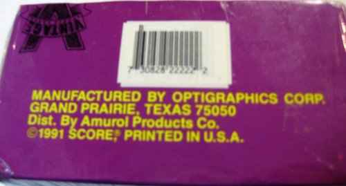 1991 SCORE BASEBALL SERIES 2 36 CT WAX BOX LOOK FOR MANTLE AUTO