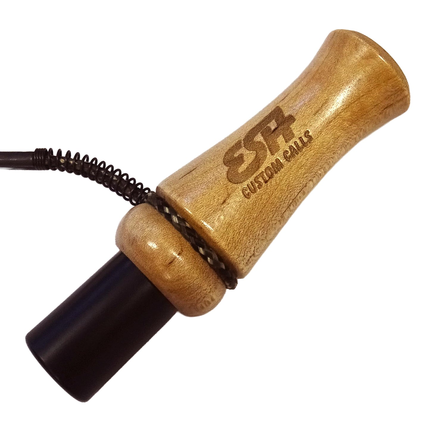 ESH Pileated Woodpecker Call – High-Pitched Turkey Locator Call for Hunting – Maple Wood Woodpecker Caller for Triggering Shock Gobbles – Beginner & Pro Friendly