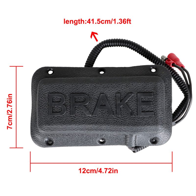 waltyotur Universal Golf Cart Brake Light Switch Brake Pad Replacement for Club Car EZGO Yamaha Golf Carts