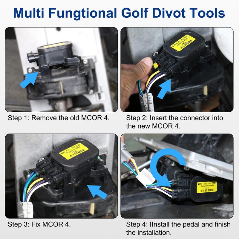MCOR 4 for Club Car Precedent, OEM 105116301, 103850401(MCOR 3), AM293101 Throttle Potentiometer for Club Car Precedent Ds/Carryall/Tempo 2012-UP