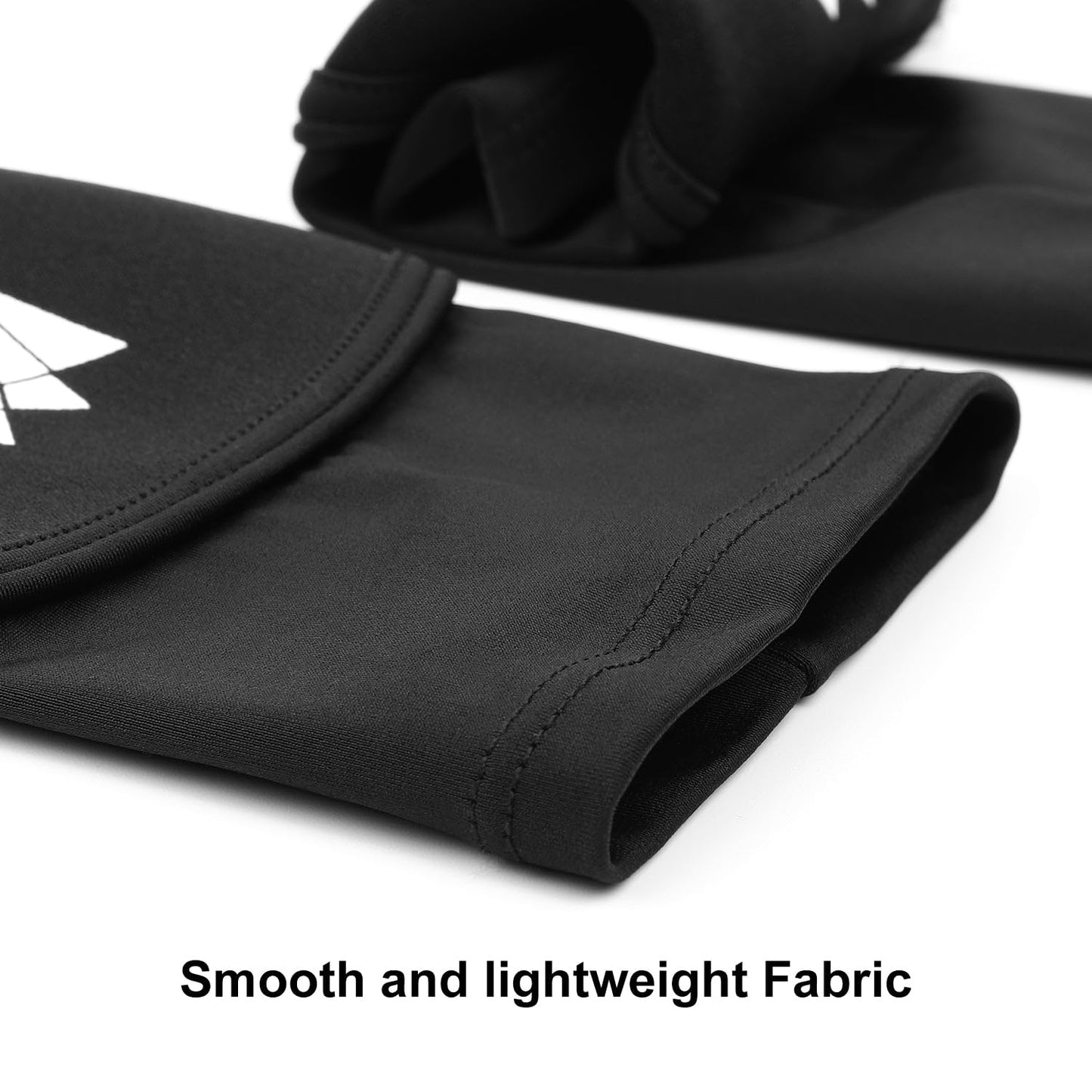FitsT4 Sports Volleyball Arm Sleeves for Girls Passing Forearm Sleeves with Protection Pads and Thumbhole for Youth,Black 10"