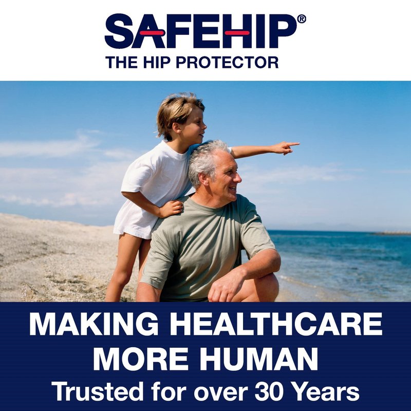 SAFEHIP Active Hip Protector Belt Fall Fracture Injury Prevention Hip Pads for Elderly Seniors, Comfortable and Breathable to Wear for Men and Women, Medium 38-42 inches by TYTEX