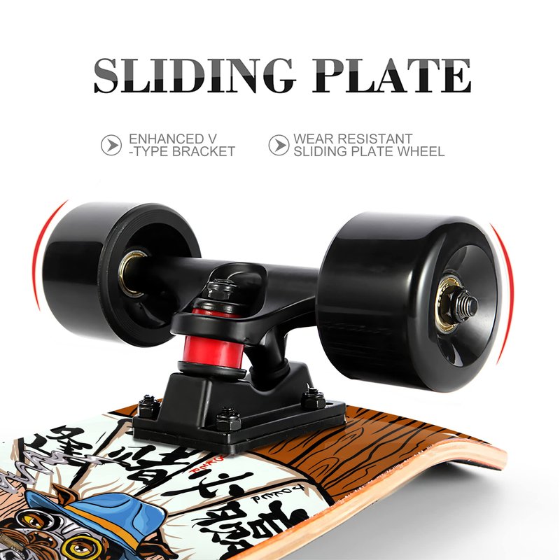 LOSENKA Pet Skateboard Complete Designed for Dogs and Pets (French Bulldog)
