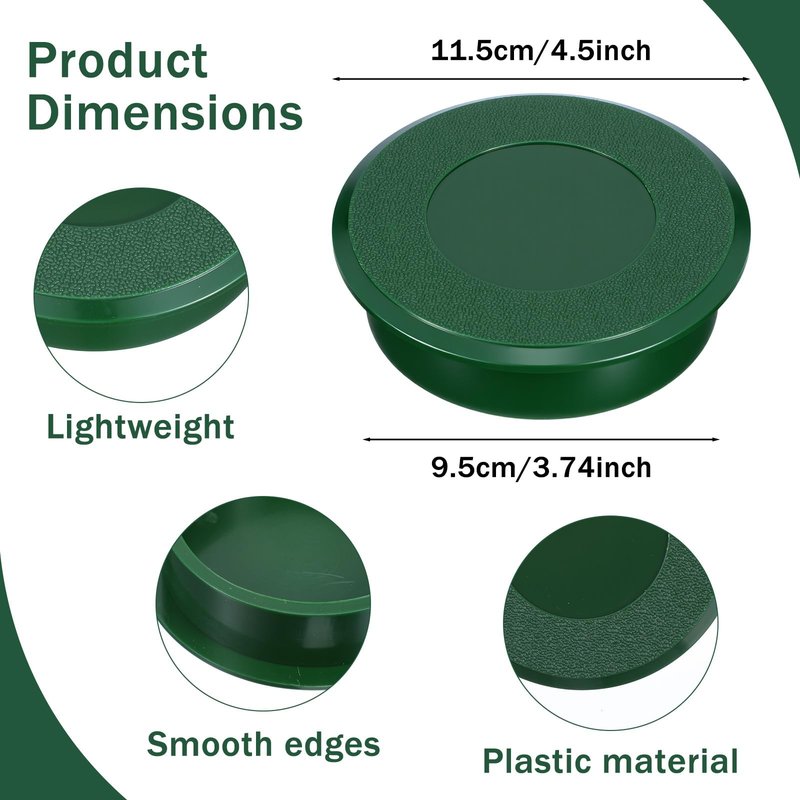 6 Pack Golf Hole Cup Cover Fits Standard 4.25" Aluminum & Plastic Golf Cups Practice Putting Green Hole Cup for Backyard, Garden, and Outdoor Training