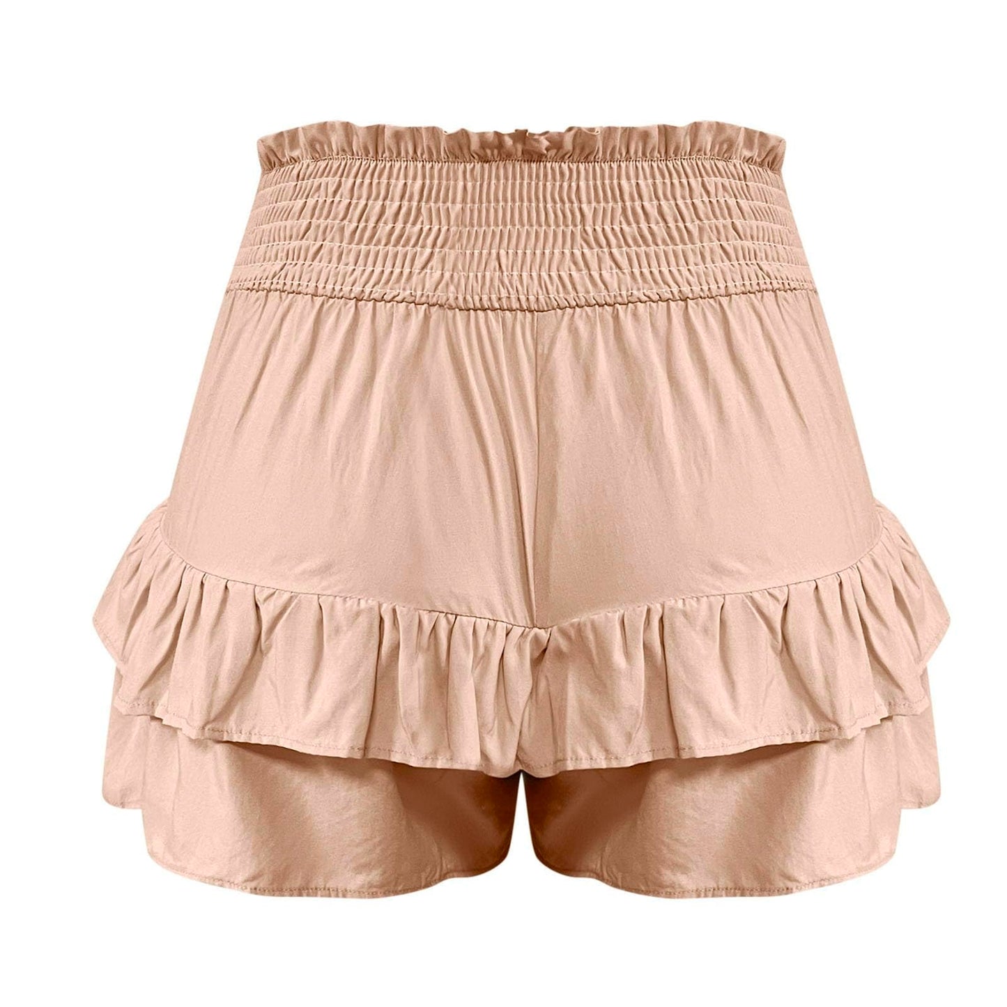 Generic Shorts for Women Trendy Summer Long Mini Skirt Lingerie for Naughty Women Womens Athletic Shorts with Biker Short Liner 5 inch Women's Shorts 9 inch Inseam Cotton Bikini Clearance Women Beige