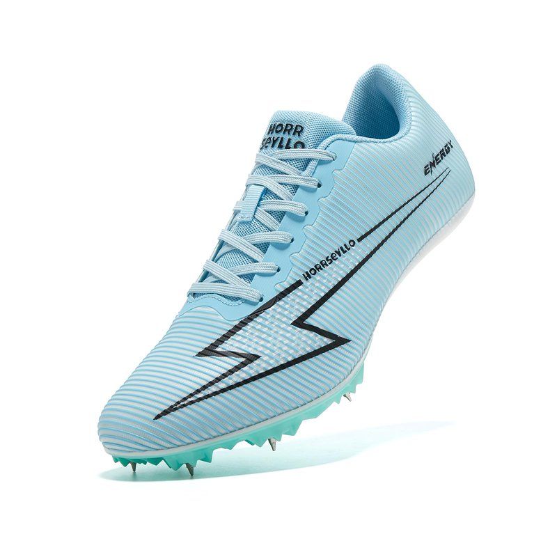 HORRSEYLLO Men's Track and Field Shoes Women's Lightweight Metal Spikes for Athletics Sprint and Jump