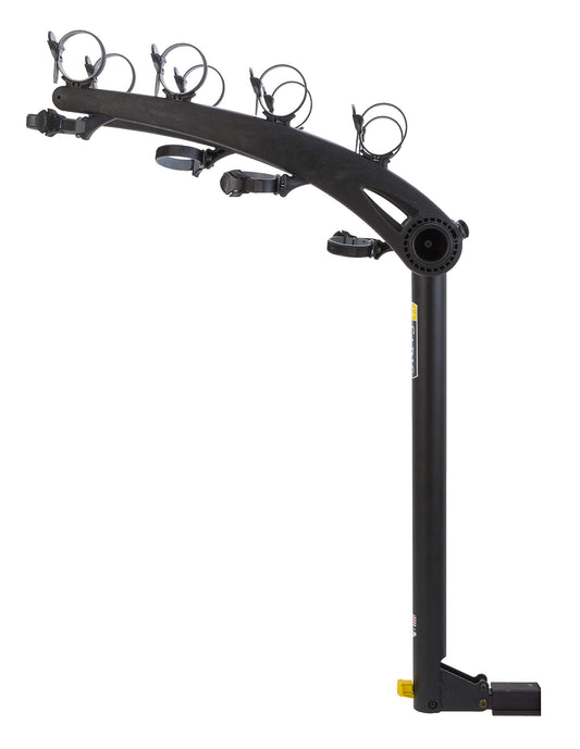 Saris Bike Racks, Bones Car Hitch Bicycle Rack Carrier, Mounts 4 Bikes, Black