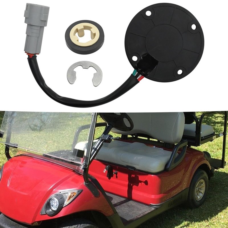 Aynaxcol JU2-H1670-22-00 Speed Sensor with Speed Sensor Magnet Replacement for Yamaha G22 Electric Models 2003-2007 G29 YDRE Models 2007-2014 Replaces JU2-H1670-21-00 JU2-H1670-20-00