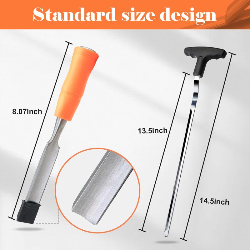 Golf Grip Tape Stripper Remover Tool & Golf Grip Removal Tool - Golf Grip Kit,Groove Remover Saver for Standard Length Swinging Grips，High-Carbon Steel Golf Club Tool， Golf Tools Golf Grip Tool