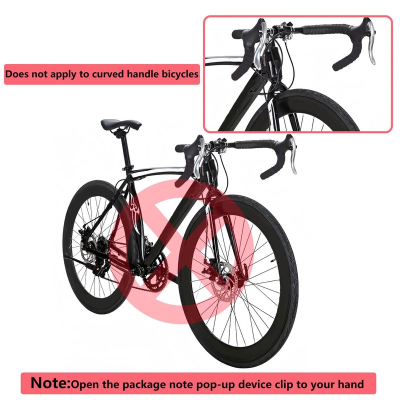 Hamiledyi Folding Bike Basket,Lift-Off Front Bike Basket with Handles Easy Installation Rear Cargo Rack - Rust Proof Bicycle Bag for Mountain Bike Accessories