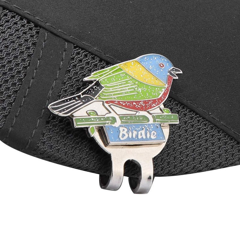 Golf Ball Marker, Cute Magnetic Hat Clip with 6 Pattern Options Ball Marker for Women Men Kids Golfers on Course