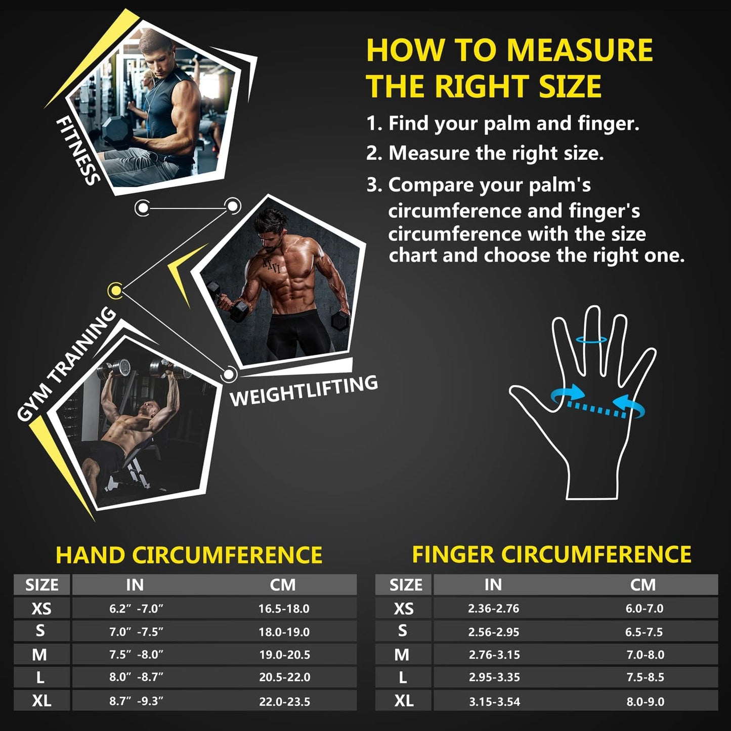 Breathable Weight Lifting Gym Gloves - Fingerless Wrist Support for Enhanced Grip | Ideal for Training, Rowing & Pull-Ups