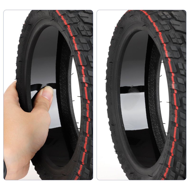 9.5 Inch 9.5x2.50 Proof Puncture Tubeless Off-Road Tyre For NIU KQI3 Electric Scooter Wearproof Rubber Tire Electric Scooter Parts