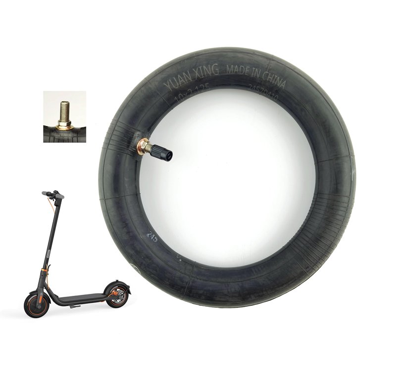 ZAITUO 10 x 2.125 10" Rubber Butyl Rubber inner Tube Replace for Segway Ninebot F Series (F20 F25 F30 F35 F40 F65) D28U 10-inch Electric Kick Scooter Tyre Wheel Parts (1)