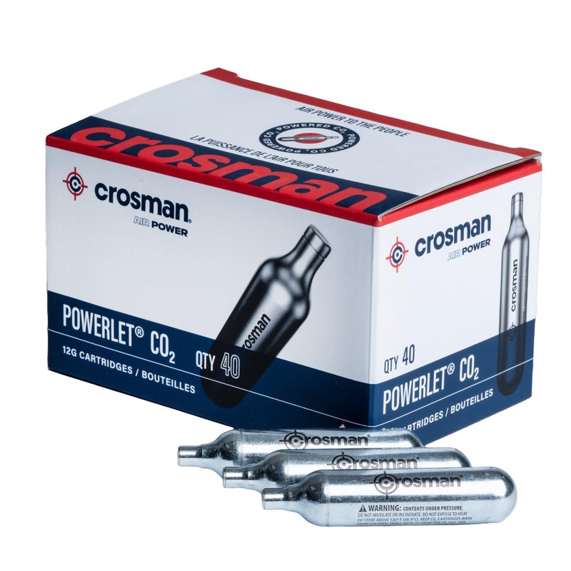 Crosman 12 Gram CO2 (40 Cartridges)