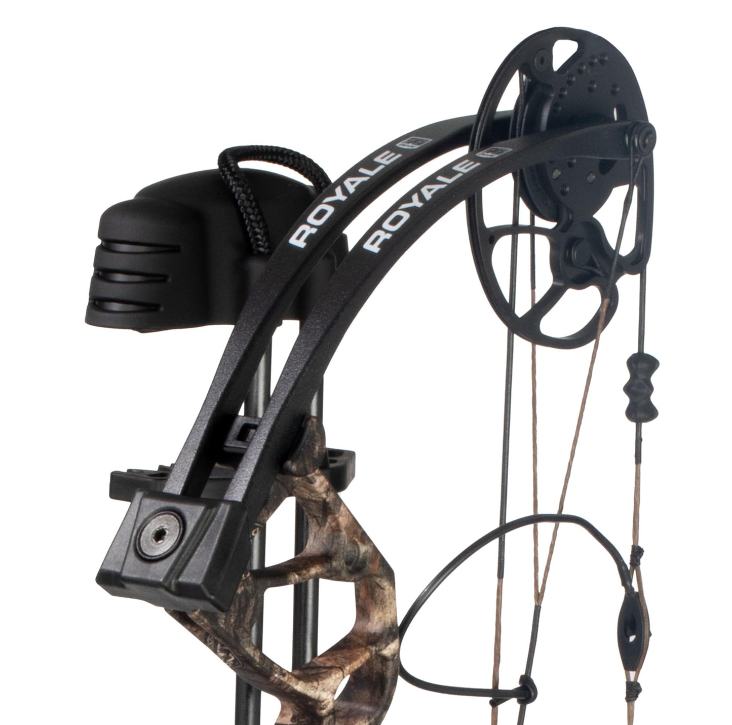 Bear Archery Royale Ready to Hunt Compound Bow Package for Adults and Youth, Right Hand, Break Up Country DNA