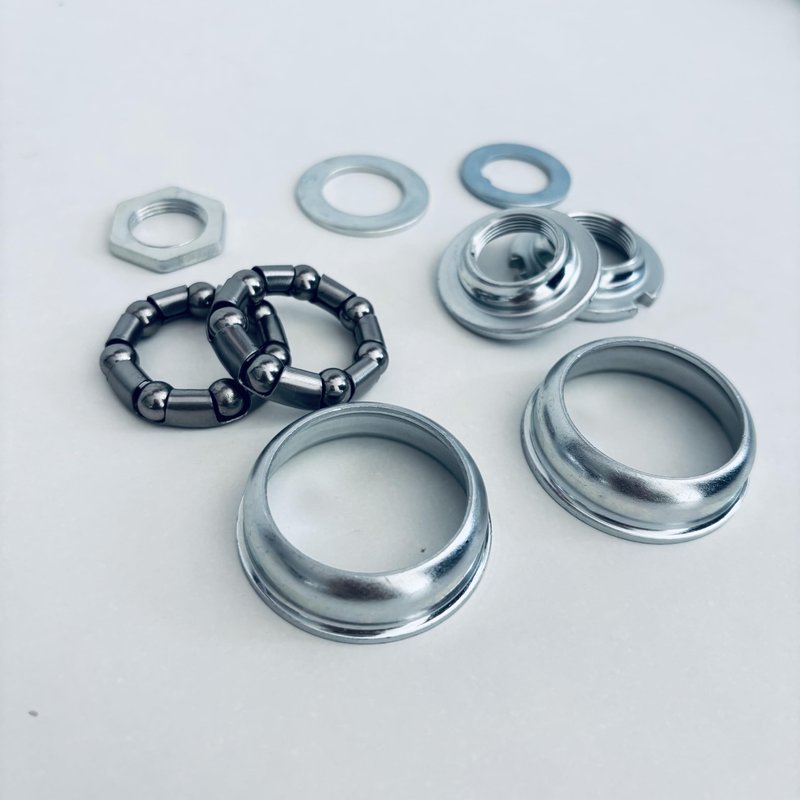 Bicycle Bottom Bracket 1.69" Cup 43mm OD for One-Piece Bottom Bracket Cup Set Silver Color