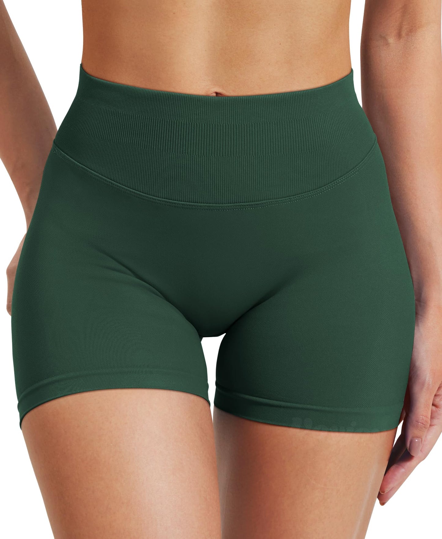 VOYJOY Women Workout Impact Shorts 2.5"/ 3.6"/ 4.5"/ 6" Scrunch Butt Booty