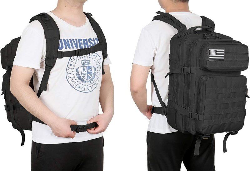 Tactical Military Backpack V1.0 | Durable, Multi-Compartment Design - Perfect for Outdoor Adventures