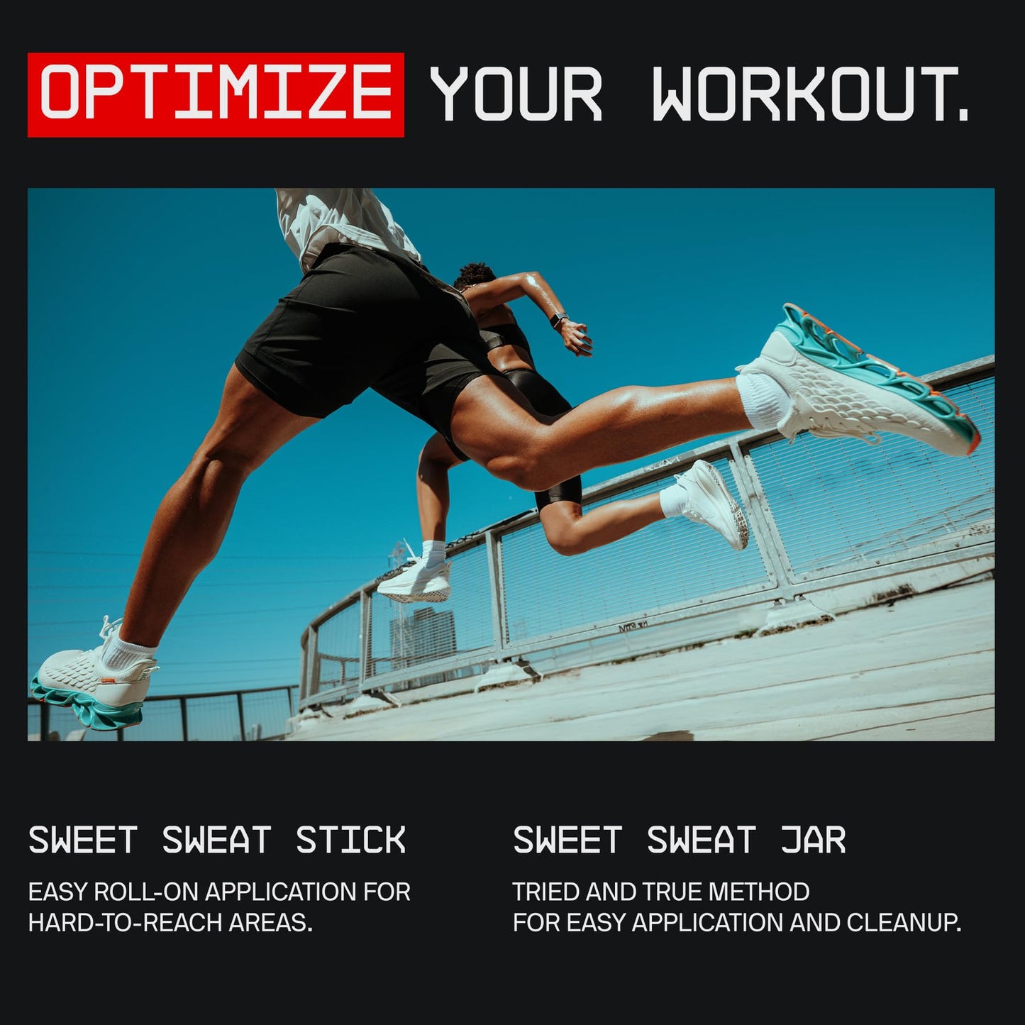Sports Research Sweet Sweat­® Workout Enhancer Gel Thermogenic Exercise Topical Gel for Faster Sweating - 6.4 oz Stick