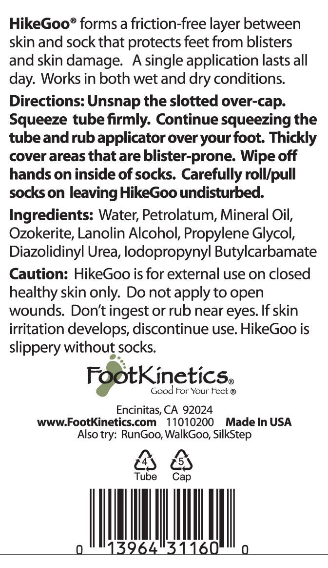 HikeGoo Blister Prevention Cream Specifically Formulated for Feet (3 oz)