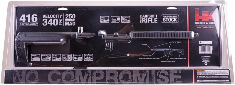 Umarex HK416 AEG Airsoft Gun - 6mm BB Rifle with Realistic Features
