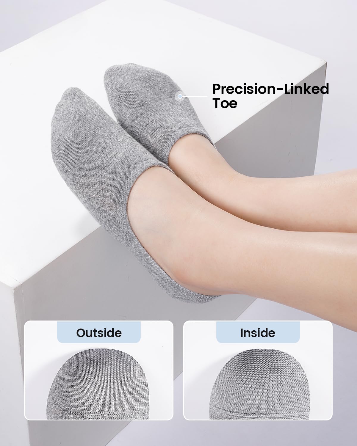 IDEGG Women and Men No Show Socks Low Cut Anti-slid Athletic Running Novelty Casual Invisible Liner Socks