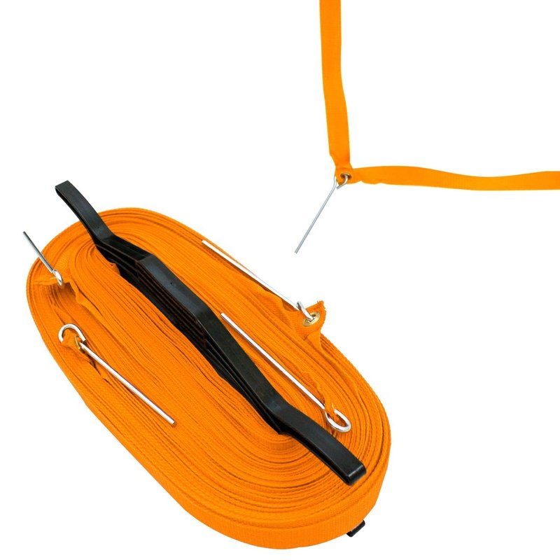 Baden Champions Portable Badminton Set | Regulation Net, 4 Racquets, 3 Shuttlecocks, Boundary & Carry Bag | Ideal for Backyard Fun | Orange/Gray